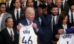 NBA : Les Warriors ont rendu visite à Joe Biden