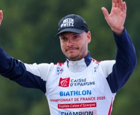 Biathlon : Jacquelin regrette avoir « un peu la pancarte »