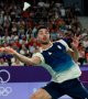 Paris 2024 - Badminton (H) : Pas de nouvel exploit pour T.Popov 