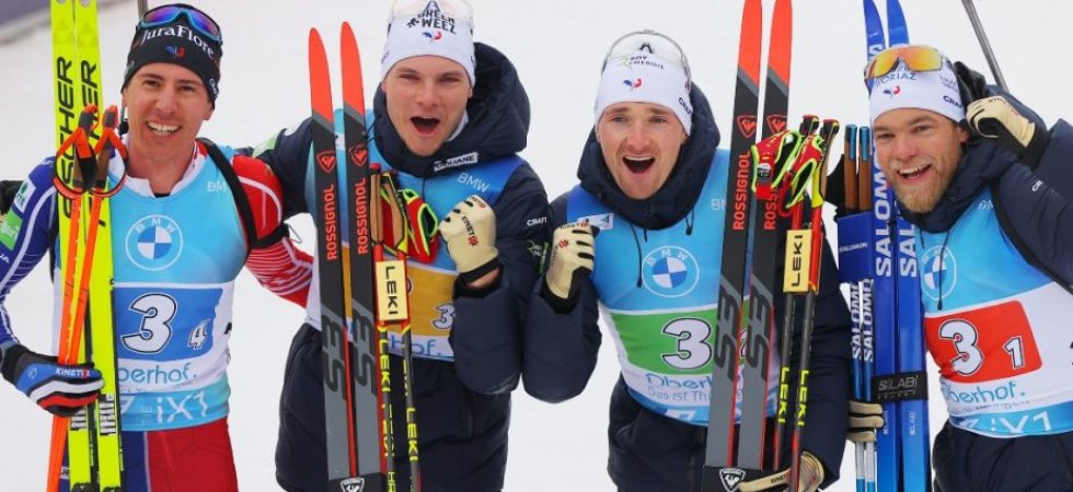 Biathlon - Mondiaux (H/Relais) : Les Français sont champions du monde !