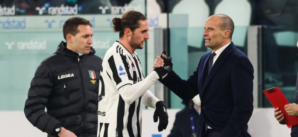 Juventus Turin : Rabiot salue Allegri après son licenciement 