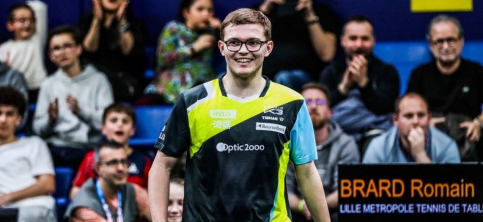 Tennis de table : Alexis Lebrun, la bonne nouvelle 