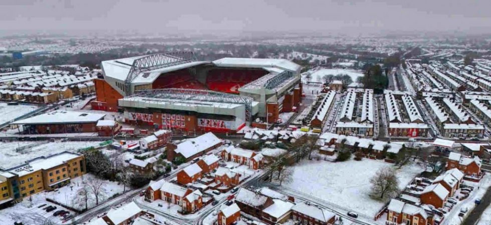 Premier League (J20) : Liverpool - Manchester United maintenu malgré la neige 