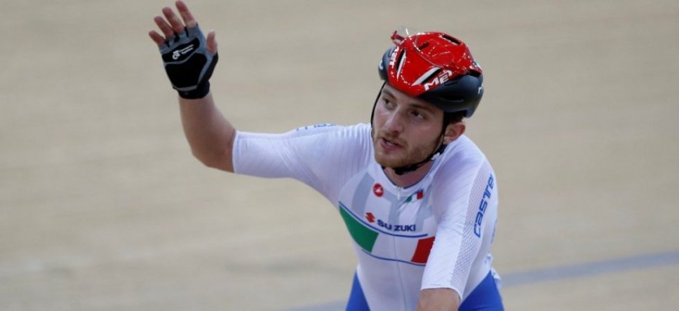 Mondiaux : Consonni victime d'un choc avec un autre cycliste et blessé à la clavicule
