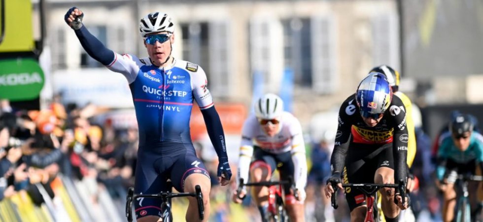 Paris-Nice (E2) : Jakobsen plus fort que Van Aert au sprint