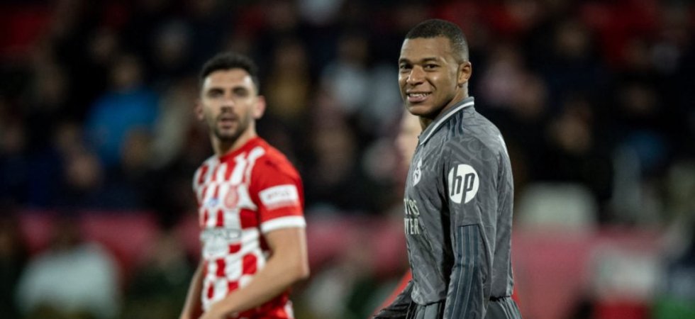 Real : Mbappé réagit après son but face à Gérone 