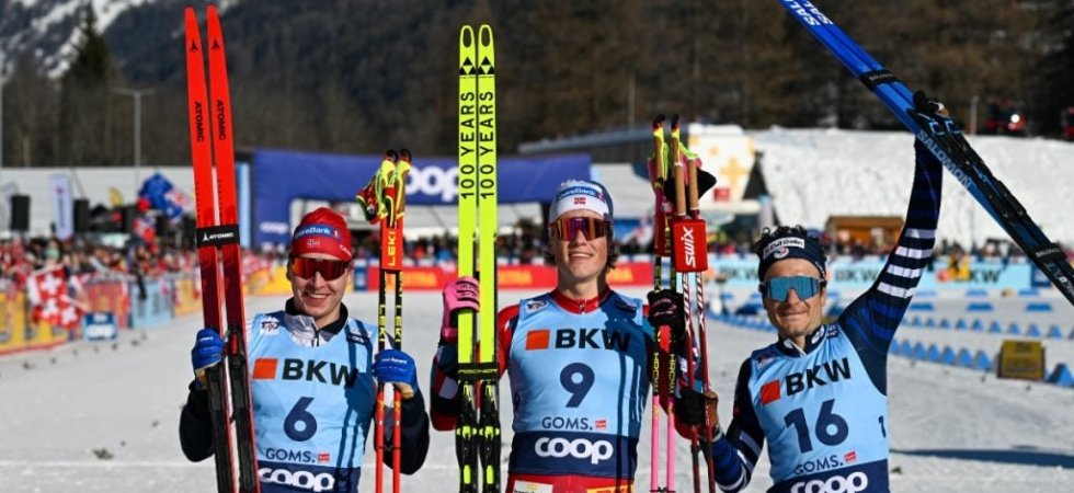Ski de fond - Mass-start libre de Goms (H) : Lapierre sur le podium, Klaebo s'impose 