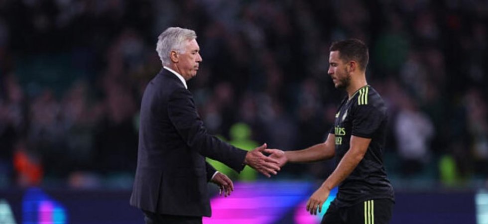 Real Madrid : Hazard se sent ignoré par Ancelotti
