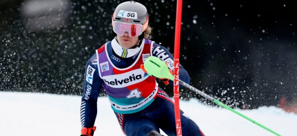 Ski alpin - Slalom d'Adelboden (H) : Braathen meilleur temps de la première manche, Noël a abandonné