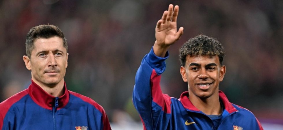 FC Barcelone : Lewandowski et Yamal out 