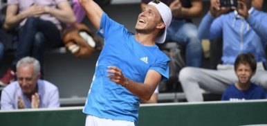 Roland-Garros (Q) : Muller démarre bien, c'est fini pour Geymard Vayenburg
