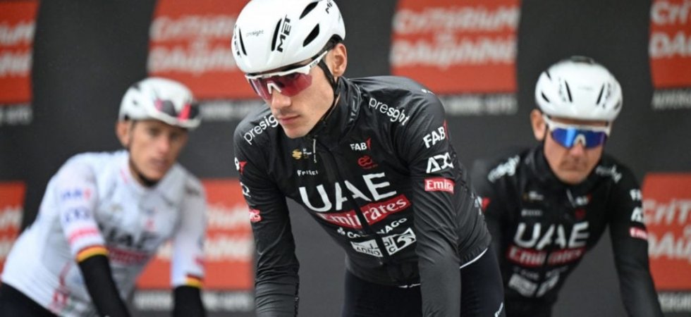 Critérium du Dauphiné : Après avoir chuté, Ayuso n'a pas pris le départ de la 6eme étape 
