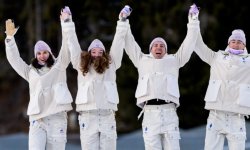 Jeux d'hiver 2026 - Biathlon : La France en or sur le relais mixte 