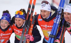 Biathlon - Relais mixte de Nove Mesto : La France s'impose devant la Suède et la Norvège