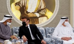 Emmanuel Macron est arrivé à Abou Dhabi pour "rendre hommage" au président défunt des Émirats arabes unis