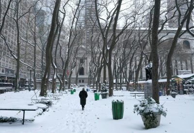 Quand donc tombera la neige, se demandent les New-Yorkais