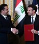 La France et l'Irak renforcent leur coopération "stratégique", notamment sur l'énergie
