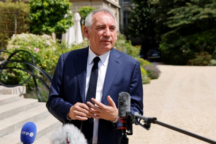 Le président du MoDem François Bayrou le 21 juin 2022 au palais de l'Elysée à Paris