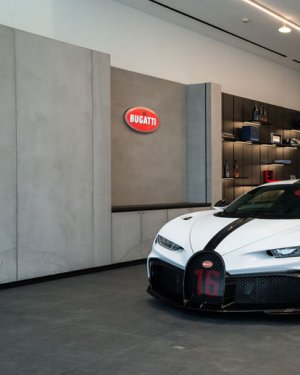 Nouveau showroom Bugatti à Singapour