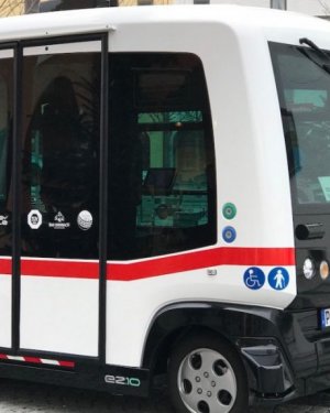 Des navettes autonomes à l'essai pour les JO Paris 2024