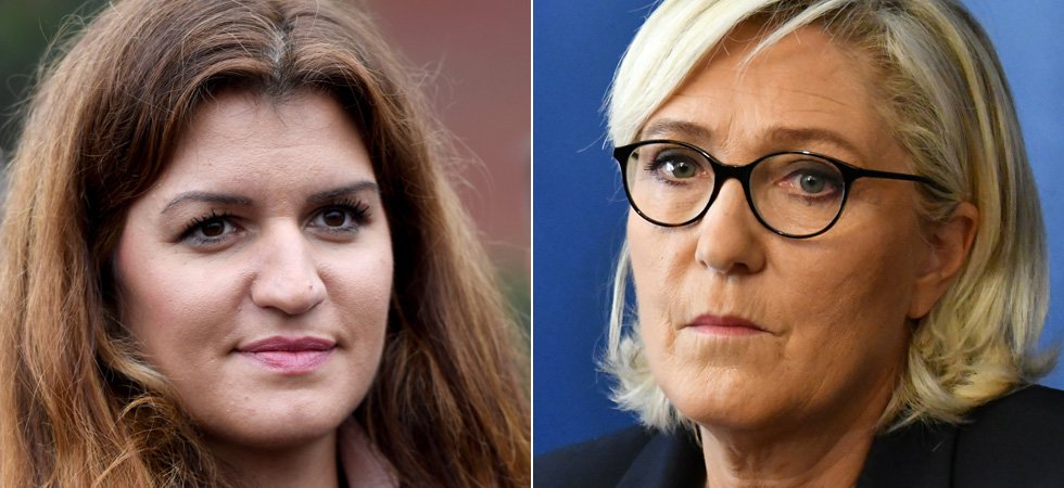 Marlène Schiappa et Marine Le Pen s'écharpent sur le sort des femmes "gilets jaunes"
