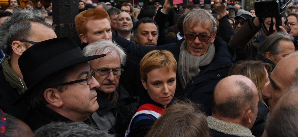 VIDÉO. Marche blanche pour Mireille Knoll : chahutés, Jean-Luc Mélenchon et Marine Le Pen ont dû quitter le cortège