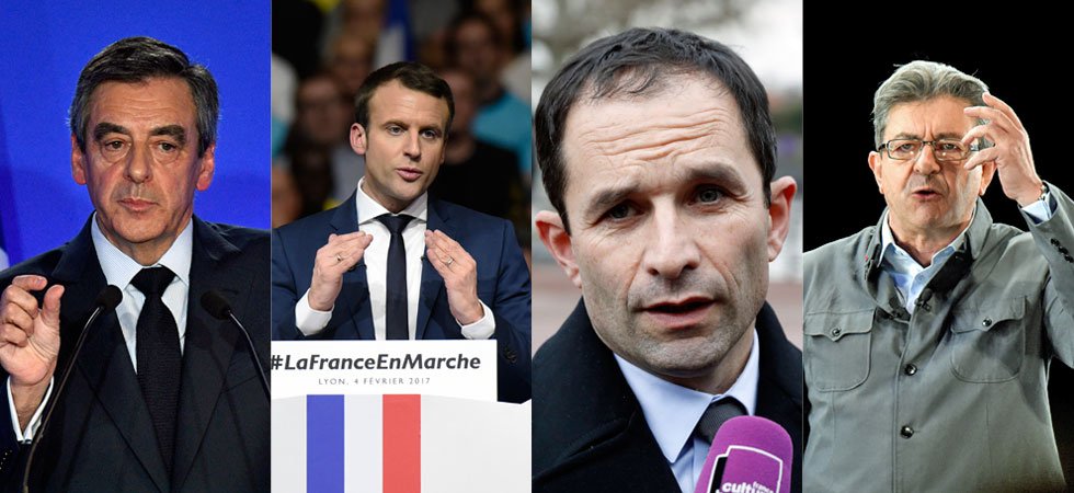 Présidentielle : Fillon ne convainc pas les Français mais fédère à droite, Macron recule, Hamon s'impose (BVA-Orange-La Tribune)