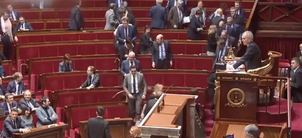 Gros incident de séance à l'Assemblée: les députés de l'opposition quittent l'hémicycle