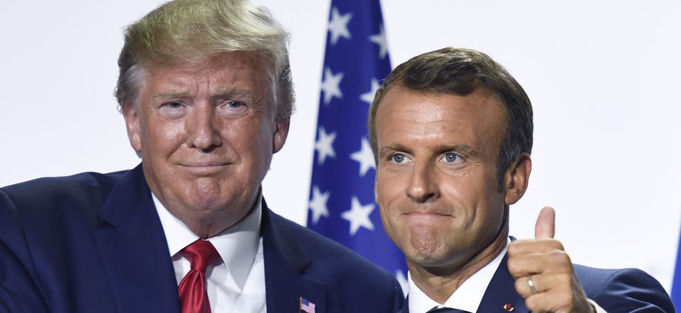 G7 : Donald Trump vante le "travail excellent" d'Emmanuel Macron