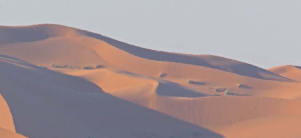 Dans Le Sahara Au Nord Ouest De L Algerie La Neige Est Tombee Pour La Quatrieme